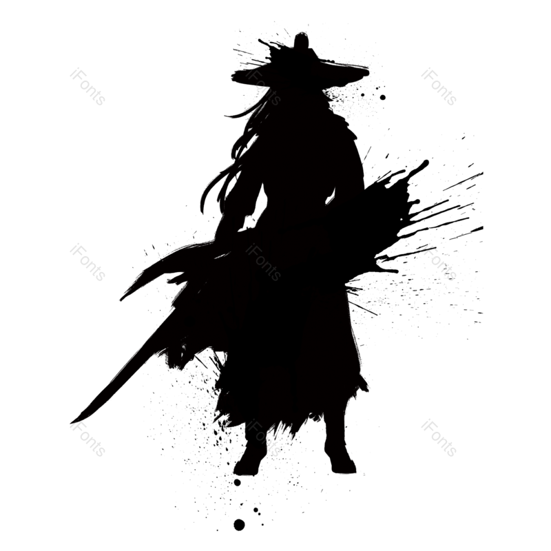 水墨图片,中国风元素,插画PNG,卡通插画免抠素材